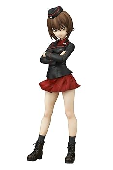 新品　キューズQ 西住まほ フィギュア ガールズ&パンツァー Amazon.co.jp: ガールズ&パンツァー劇場版 西住まほ 1/7スケール
